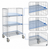 Thumbnail image #3 for Metro Super Erecta Heavy-Duty Slanted Shelf Cart and Truck, 48 x 24 x 62 Inches, 3 Shelves