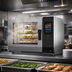 Thumbnail image #3 for Lainox Naboo 5.0 Gas Combi Oven with Direct Steam, Touch Screen Controls, 6 x 2/1 GN / 12 x 1/1 GN