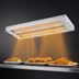 Thumbnail image #3 for Hatco Glo-Ray 48-Inch Double Infrared Strip Heater, Standard Wattage, Unlighted, 1600W, Aluminum