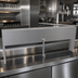 Thumbnail image #3 for Glastender 35-Inch Single Speed Rail Locking Cover, Stainless Steel