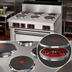Thumbnail image #3 for Garland Sentry SS686 36-Inch Electric Restaurant Range with Full-Size Oven and 6 Sealed Elements