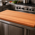 Thumbnail image #3 for Boos Block American Cherry Edge Grain Kitchen Countertop, 144 x 32 x 1-1/2 Inches, Oil Finish