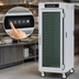 Thumbnail image #3 for Metro C5 8 Series Full-Height Pass-Thru Controlled Temperature Holding Cabinet with Touch-Screen Controls, 18 Pan Capacity, Glass and Solid Doors