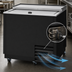 Thumbnail image #3 for Turbo Air Super Deluxe 36-3/4-Inch Wide Glass Chiller & Froster, 9.74 Cu. Ft., Self-Contained, Side-Mount, Top Sliding Lid