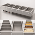 Thumbnail image #3 for Vollrath 5-Well Drop-In Electric Hot Food Well, Thermostatic, Wet Operation, 316 Marine Grade Stainless Steel, 208-240V