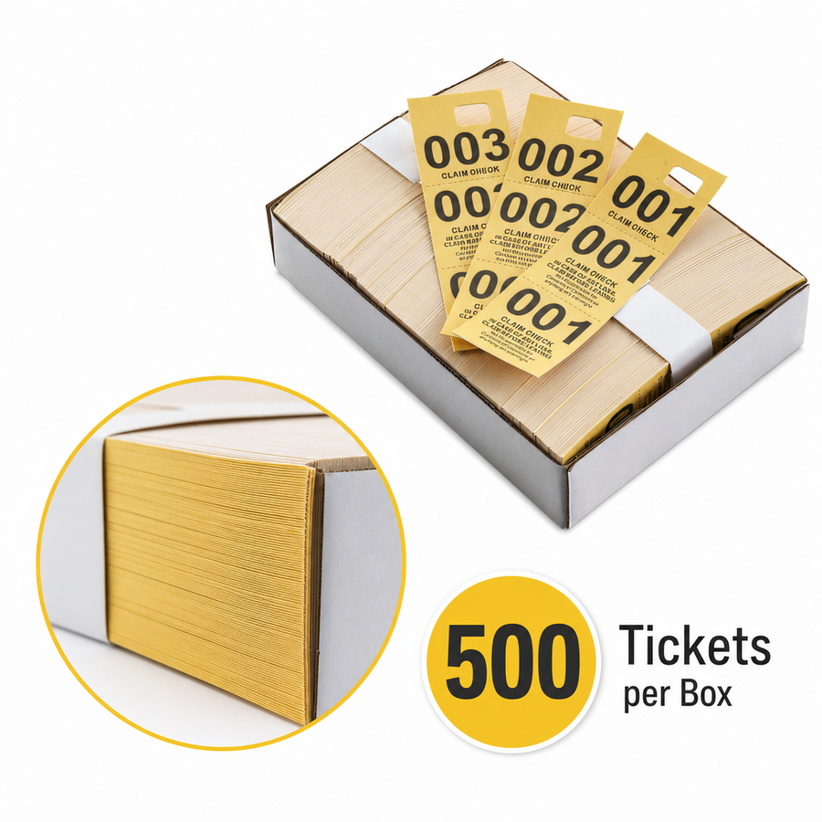 500 Tickets per Box