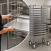 Thumbnail image #3 for Quantum TC-20 Mobile Side-Loading Full-Size Tray Cart, 20-Tray Capacity
