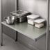 Thumbnail image #3 for Eagle Group Valu-Master 30 x 21 Inch Solid Commercial Shelf, Galvanized Steel, Gray Epoxy Finish