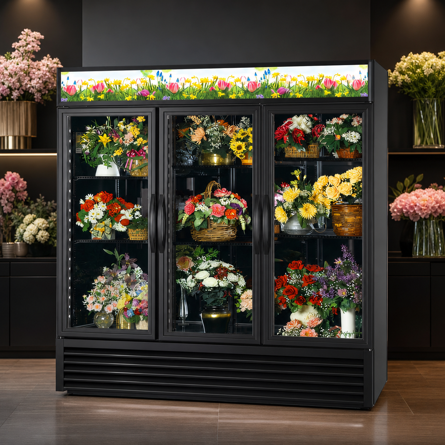 Three-Section Merchandiser