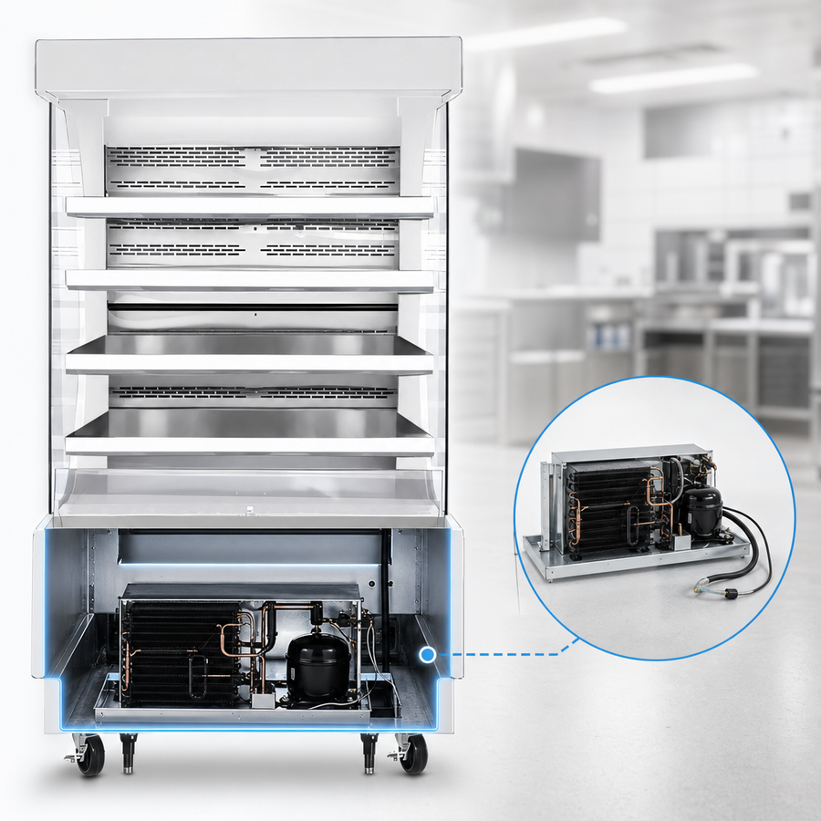 Bottom-Mounted Self-Contained Refrigeration