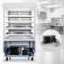 Thumbnail image #3 for Everest Refrigeration 48-Inch Vertical Open-Air Merchandiser Refrigerator, White, 16.8 Cu. Ft.