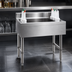 Thumbnail image #3 for Advance Tabco Underbar Basics 24-Inch Stainless Steel Cocktail Unit with 16-Inch Deep Ice Bin
