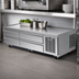 Thumbnail image #3 for Delfield Low-Profile Refrigerated Equipment Stand with 4 Drawers, 75-1/4 Inch Wide, Stainless Steel Top