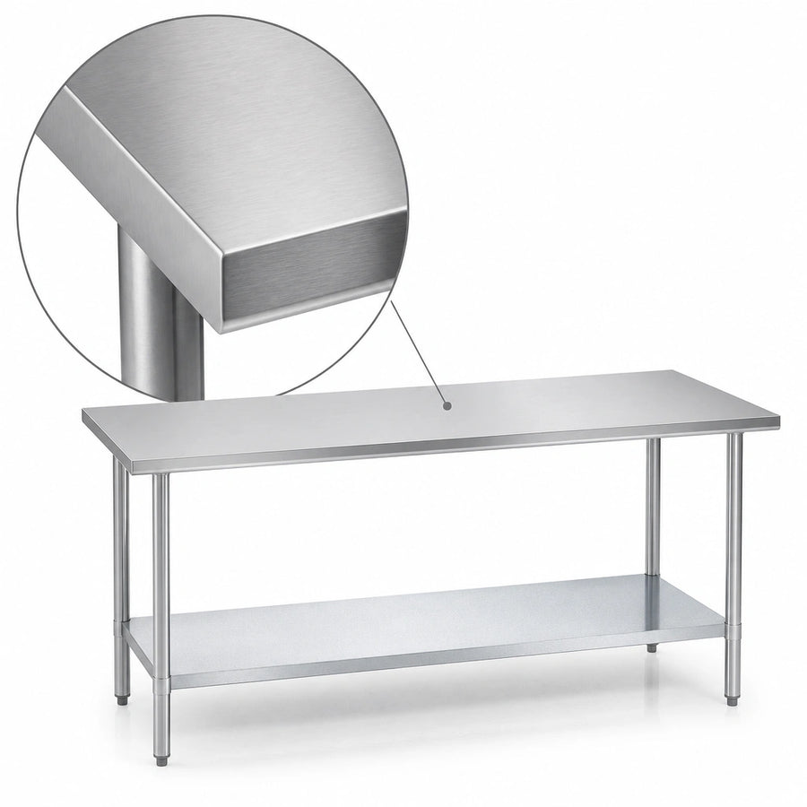 14-Gauge 300-Series Stainless Steel Top