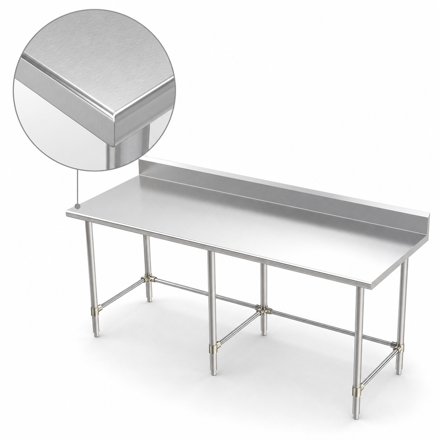 Reinforced Stainless Steel Top