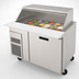 Thumbnail image #3 for Randell 48-Inch One-Section High Heat Refrigerated Mega-Top Sandwich Prep Table / Breading Table