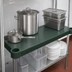 Thumbnail image #4 for Quik-Set 42 x 18-Inch Solid Shelf, 1000 lb. Capacity, Green Epoxy Finish