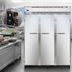 Thumbnail image #3 for Continental Refrigerator 3FNSS Three-Section Full-Height Solid Door Reach-In Freezer