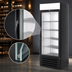 Thumbnail image #3 for Beverage-Air MarketMax MMR27HC-1-B-WINE 1-Section Reach-In Commercial Wine Merchandiser with Double-Pane Hinged Glass Door, Black Exterior, Bottom-Mount Refrigeration, 25.97 Cu. Ft.