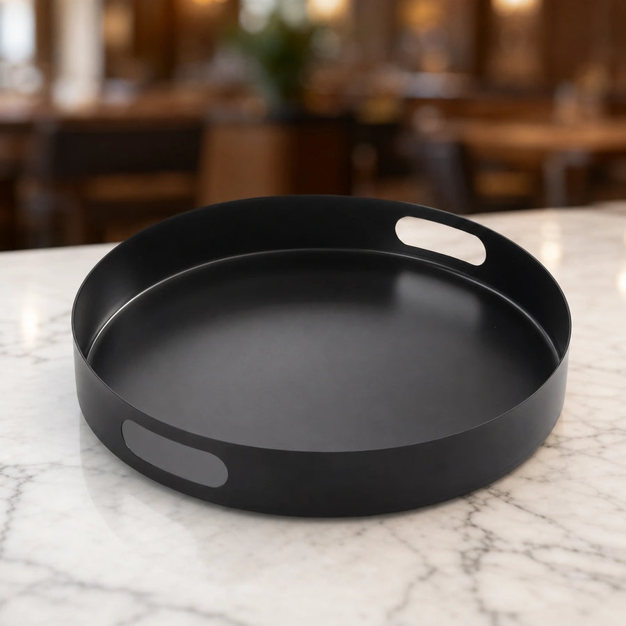 Round Serving Surface