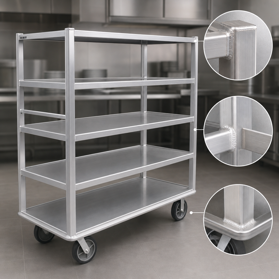 All-Aluminum Welded Construction