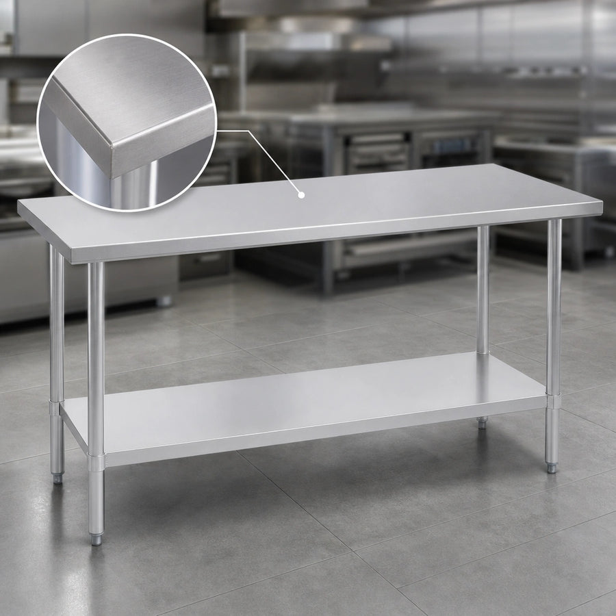 16-Gauge Stainless Steel Top