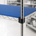 Thumbnail image #3 for Eagle Group QuadPlus Solid Polymer Shelf Mat with Quad-Adjust Frame, 42 x 24 Inches, Blue