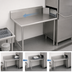Thumbnail image #3 for John Boos Pro-Bowl Straight Clean Dishtable, 36 In x 30 In, Right-to-Left, 14-Gauge 300-Series Stainless Steel