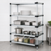 Thumbnail image #3 for Quantum Stationary Solid Shelving Starter Kit, 54-Inch W x 24-Inch D x 54-Inch H, 5 Shelves