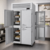 Thumbnail image #3 for Turbo Air PRO Series Pass-Thru Heated Holding Cabinet, 2-Section, 53 Cu. Ft., Front Solid / Back Glass Half Doors