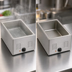 Thumbnail image #3 for Eagle Group RedHots 1220CWD-120 Countertop Electric Cooker/Warmer, 1 Full-Size Pan, Wet/Dry, Thermostatic, Stainless Steel, 120V