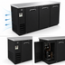 Thumbnail image #3 for Kelvinator Commercial 73-Inch 3-Door Back Bar Cooler with Stainless Steel Top