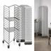 Thumbnail image #4 for Channel 406SN Stainless Steel Nesting End-Load Bun Pan Rack, 18-Pan Capacity