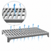 Thumbnail image #4 for Cambro Camshelving Premium Vented Shelf Kit, 18 x 60 Inch, Speckled Gray