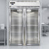 Thumbnail image #2 for Continental Refrigerator 2FSNGD Two-Section Shallow Depth Display Reach-in Freezer