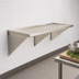 Thumbnail image #3 for Eagle Group 72-Inch Wall-Mounted Stainless Steel Work Table with 4-1/2-Inch Backsplash
