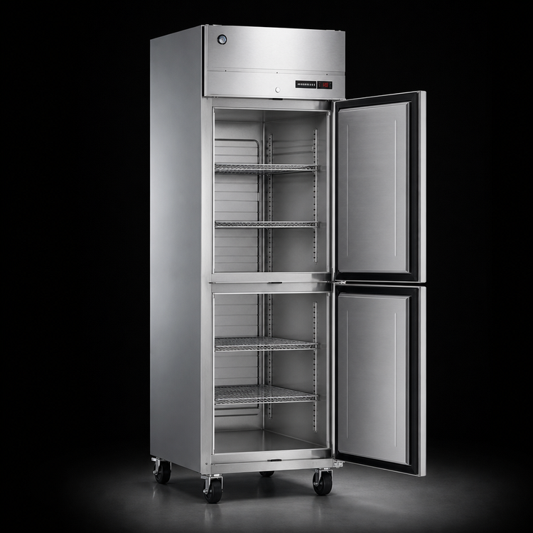 Product image #3 for Hoshizaki Steelheart 1-Section Reach-In Heated Holding Cabinet with Half Stainless Steel Doors
