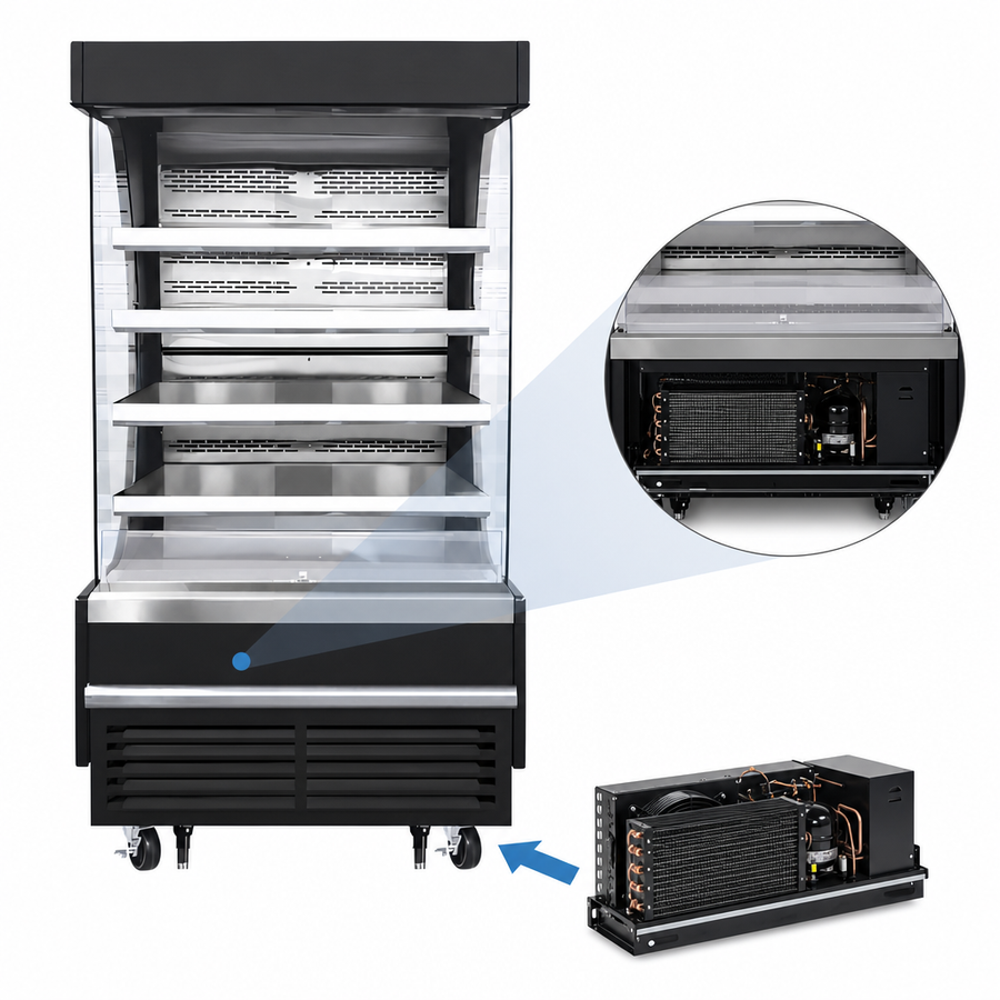 Bottom-Mount Self-Contained Refrigeration