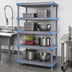 Thumbnail image #3 for Quantum Millenia 4-Shelf Stationary Polymer Shelving Starter Unit, 42