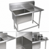 Thumbnail image #3 for John Boos Pro-Bowl 1-Compartment Stainless Steel Sink with 30-Inch Right Drainboard
