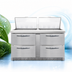 Thumbnail image #3 for Continental Refrigerator Mighty Top SW60N24M-FB-D 60