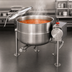 Thumbnail image #3 for Cleveland Range KDL100T 100-Gallon Direct Steam Tilting Steam Kettle with Open Quad-Leg Base
