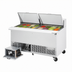 Thumbnail image #3 for Everest Refrigeration Two-Section Back-Mount Mega-Top Sandwich Prep Table, 59-1/8-Inch Wide, Self-Contained R290 Refrigeration