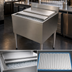 Thumbnail image #4 for BK Resources 48-Inch Wide Underbar Insulated Ice Bin with 8-Circuit Aluminum Cold Plate, 167 lb Capacity