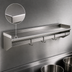 Thumbnail image #3 for Eagle Group Wall-Mounted Stainless Steel Pot Rack Shelf with 3 Removable Hooks, 36 Inch W x 12 Inch D
