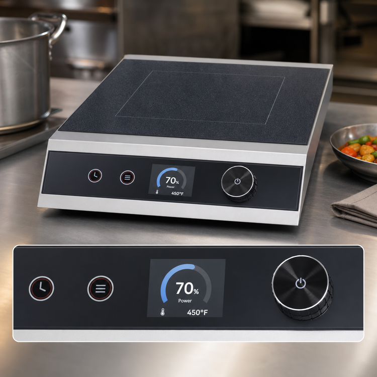 Product image #3 for Hatco Rapide Cuisine Countertop Single Burner Induction Cooktop