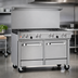 Thumbnail image #3 for Southbend Ultimate 48-Inch Commercial Gas Restaurant Range with 2 Star/Sauté Burners, 36-Inch Charbroiler, and 2 Space Saver Ovens