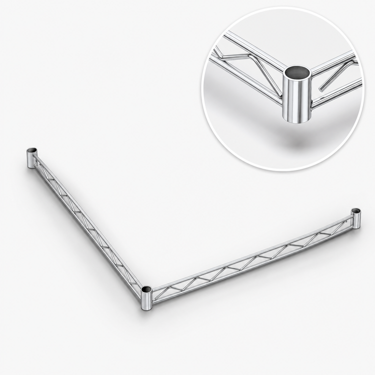 Product image #3 for Eagle 3-Sided Double Truss Frame, 72 x 30 Inches, Chrome-Plated