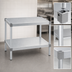 Thumbnail image #3 for New Age Modular Aluminum Equipment Stand with 2 Adjustable Solid Shelves, 36 x 18 x 30 Inches