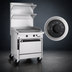 Thumbnail image #3 for Southbend Platinum 36-Inch Heavy Duty Gas Sectional Range with Full-Width Thermostatic Griddle and Convection Oven